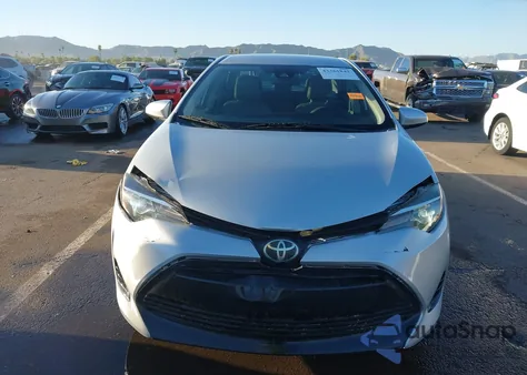 2017 Toyota Corolla Le из США, поврежденный, VIN 2T1BURHEXHC868445